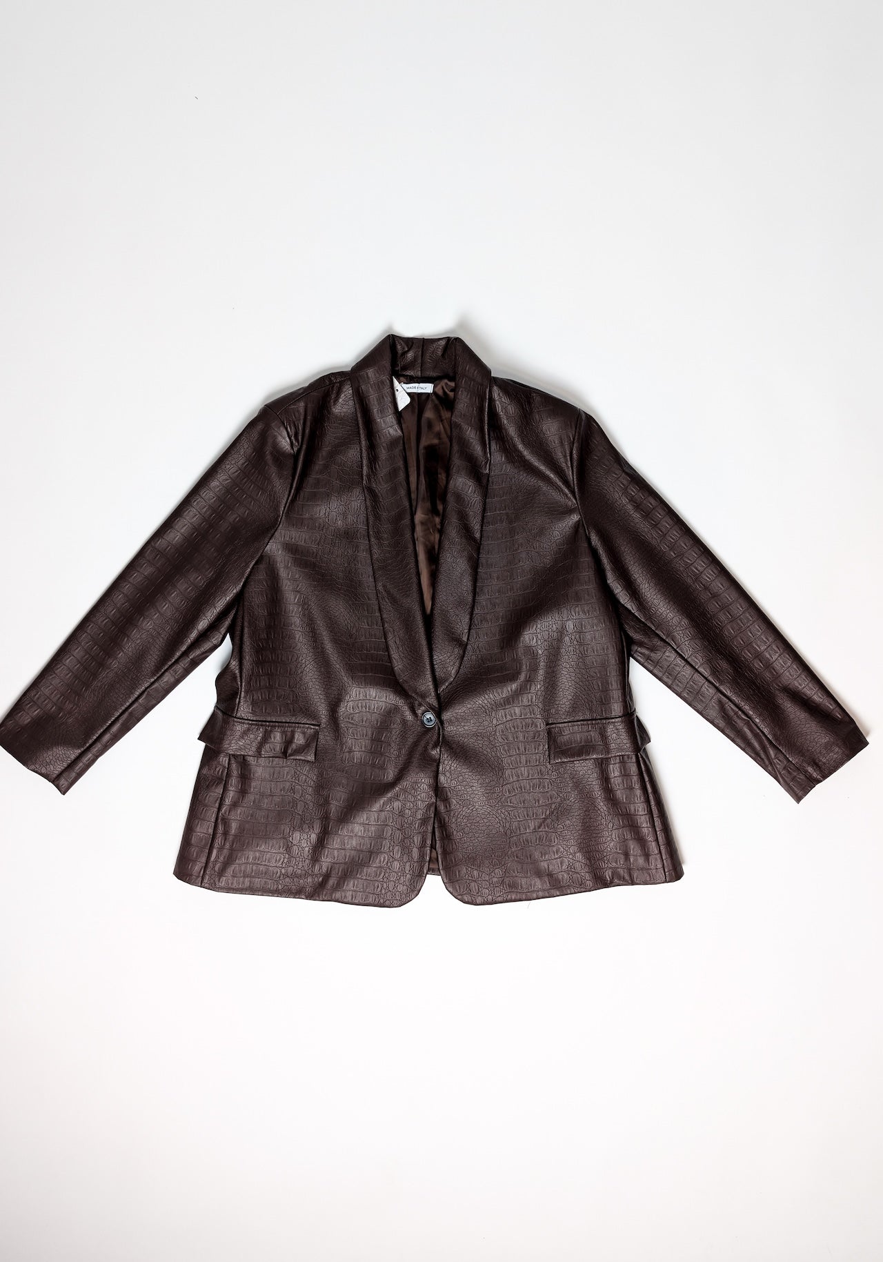 Blazer z reliefno teksturo