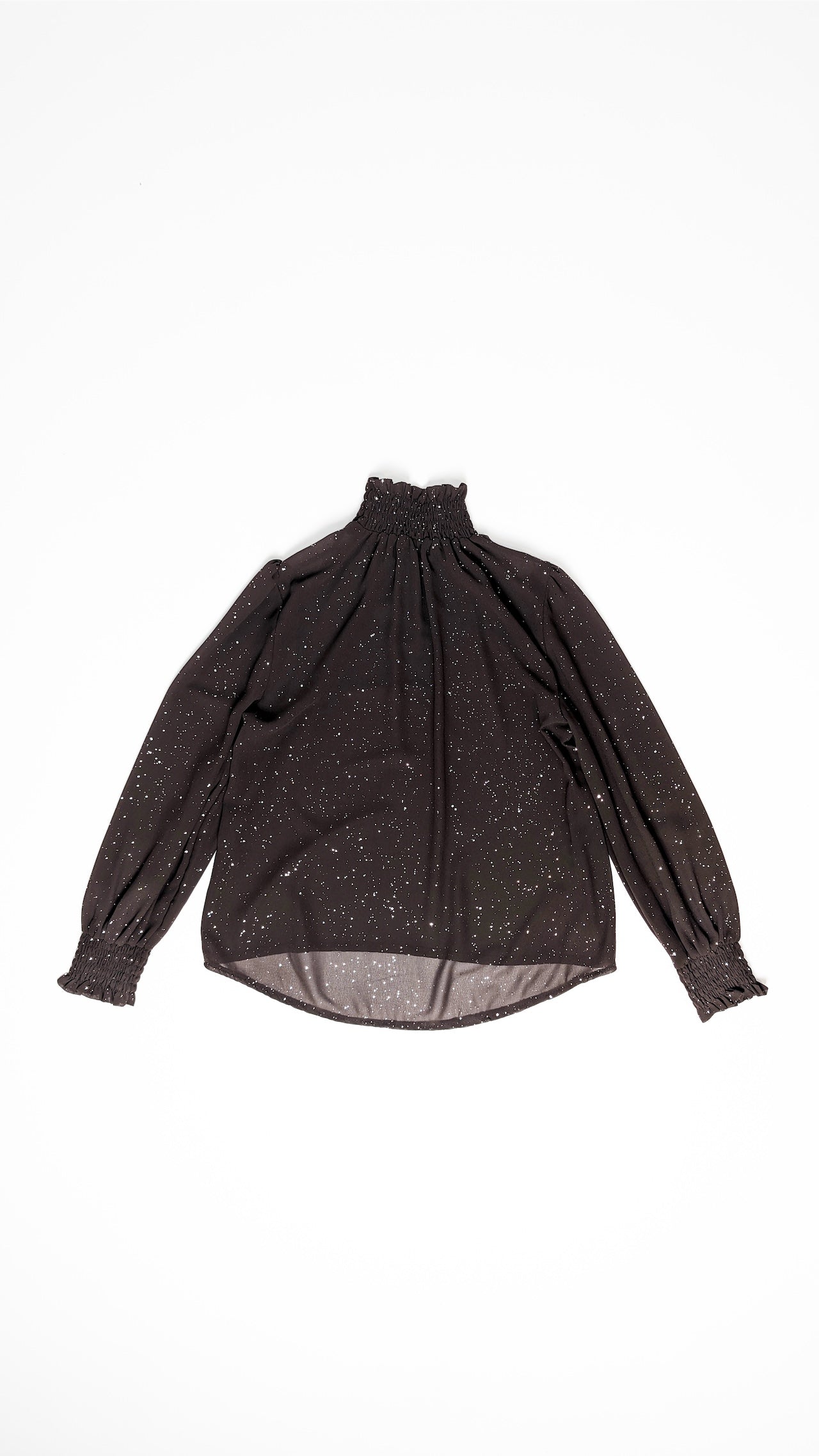 Bluza z visokim ovratnikom