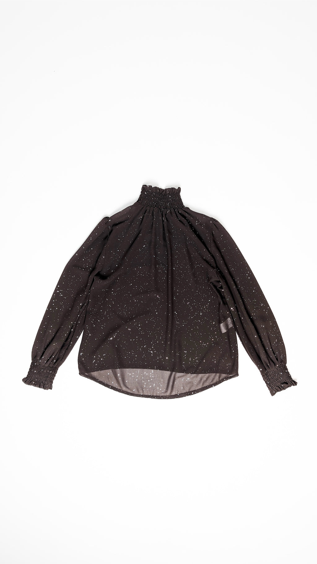 Bluza z visokim ovratnikom