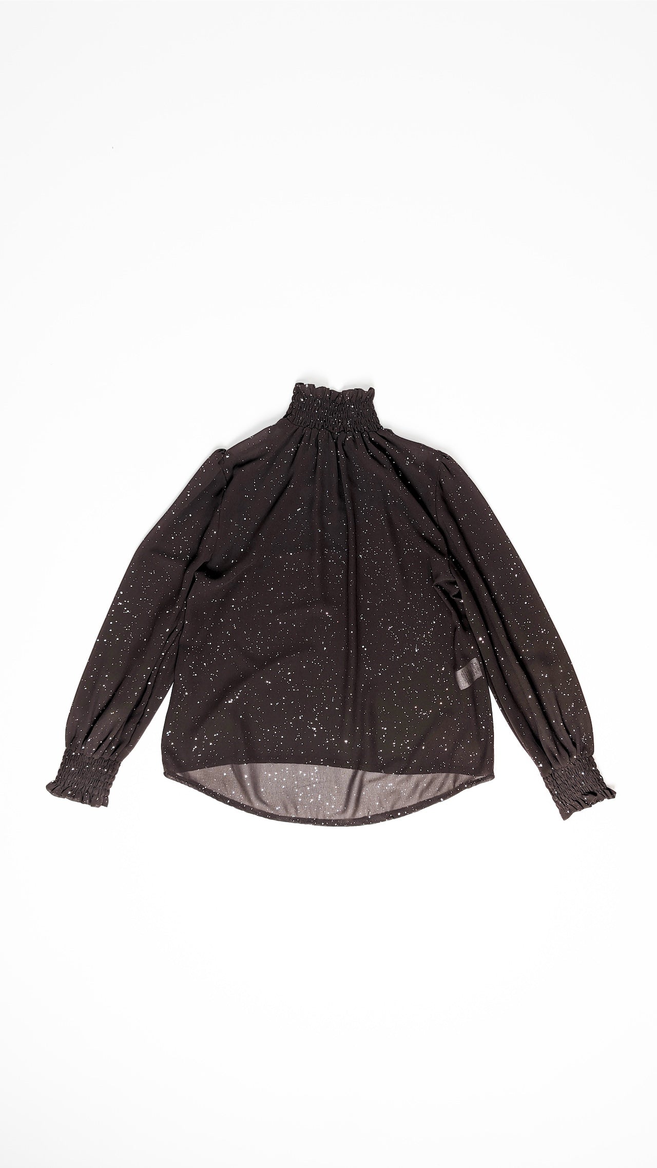 Bluza z visokim ovratnikom