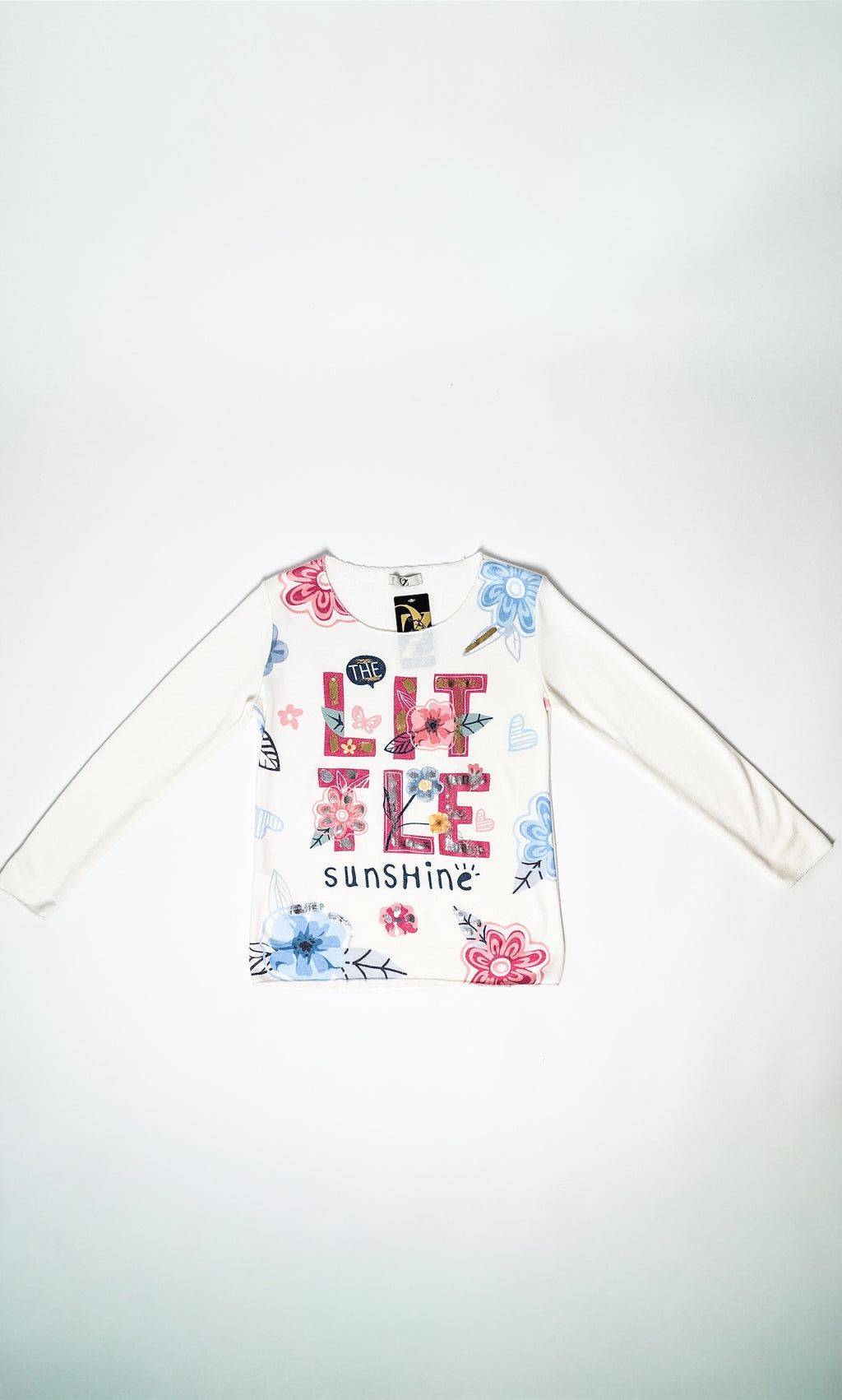 Pulover s potiskom Little Sunshine