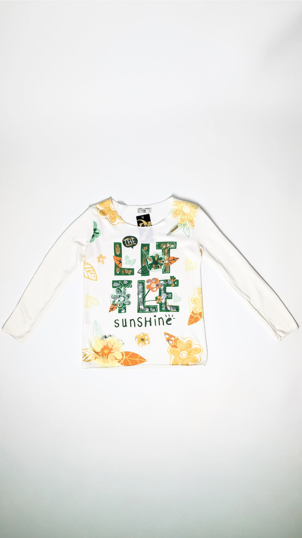 Pulover s potiskom Little Sunshine