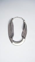 Statement ogrlica Silver Flow