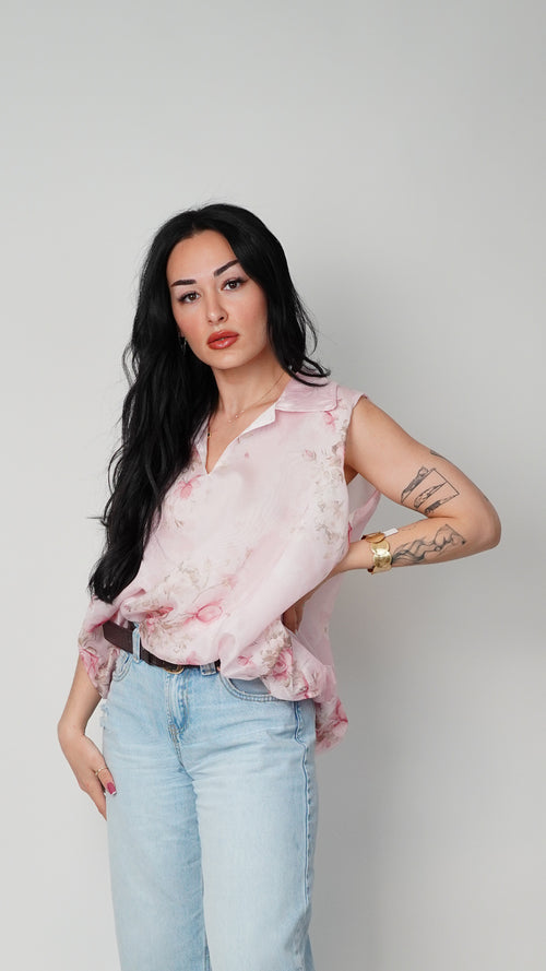 Bluza s cvetlicami