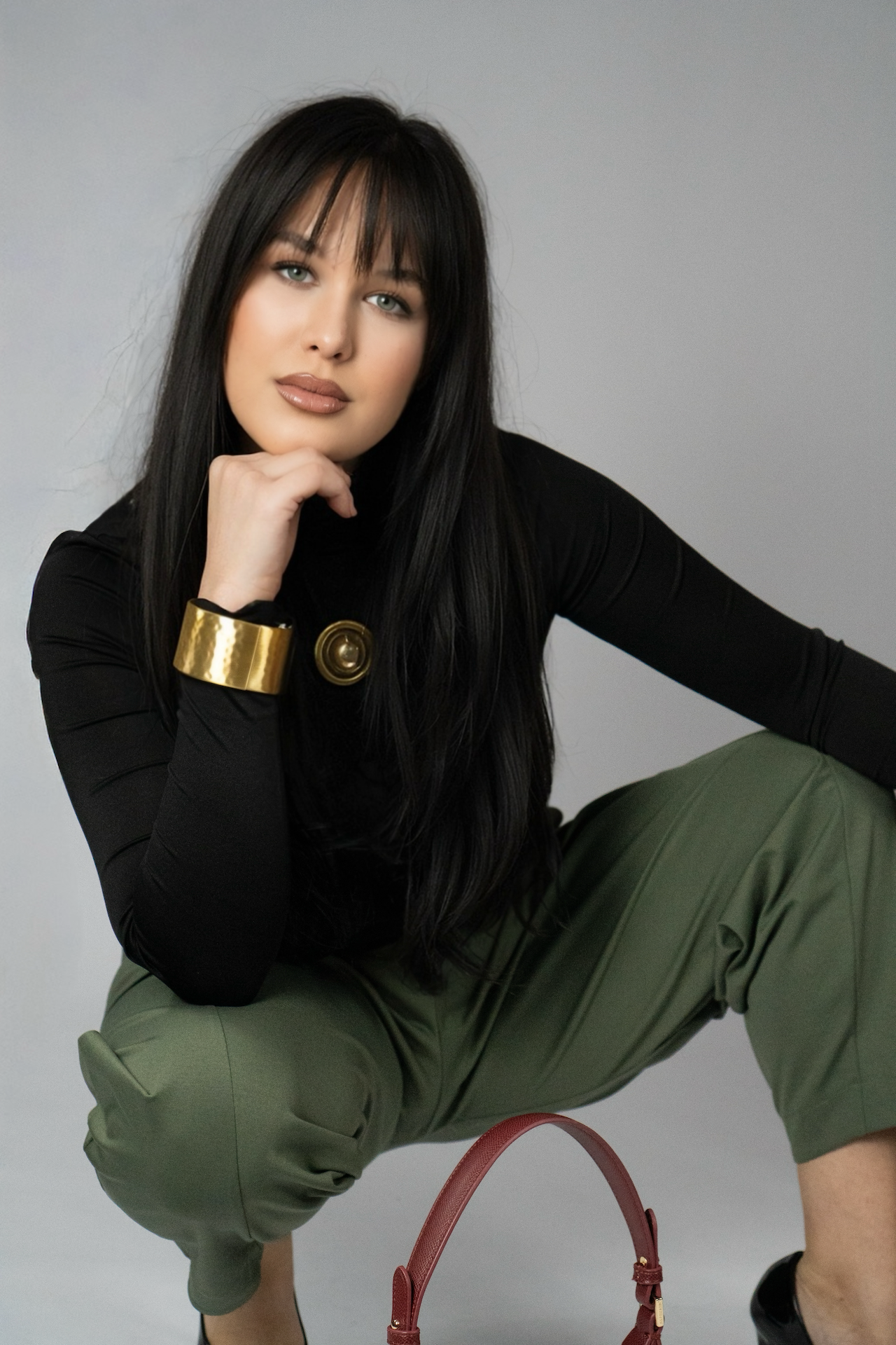 Hlače z elastičnim pasom