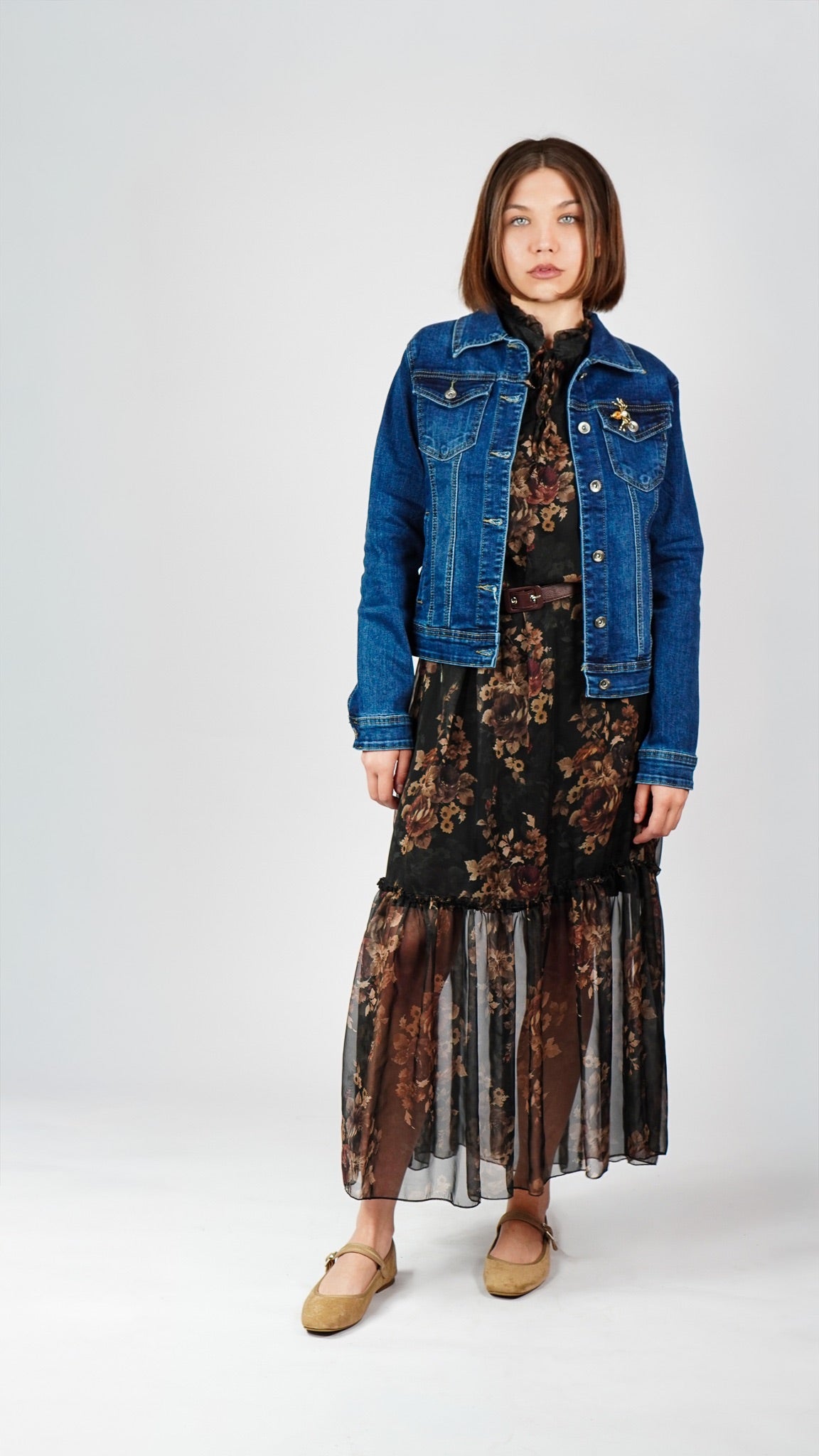 Jeans jakna s klasičnim krojem