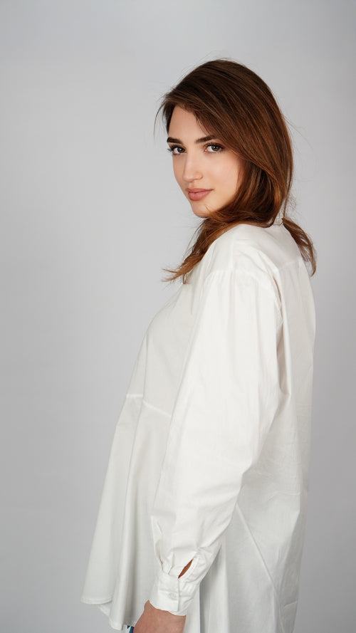 Asimetrična srajčna tunika