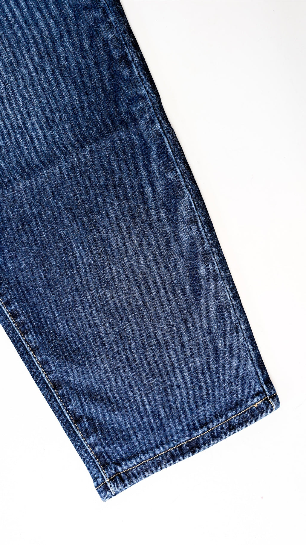 Jeans hlače z visokim pasom