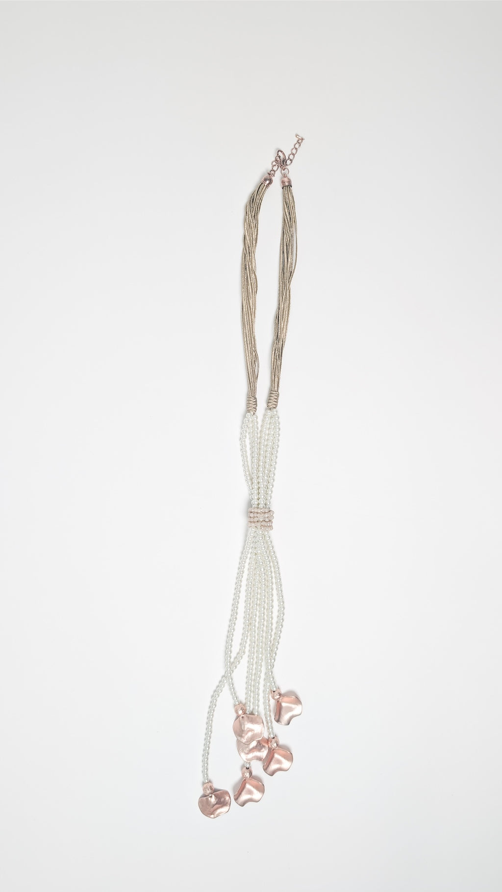 Ogrlica Pearl Drop Rose