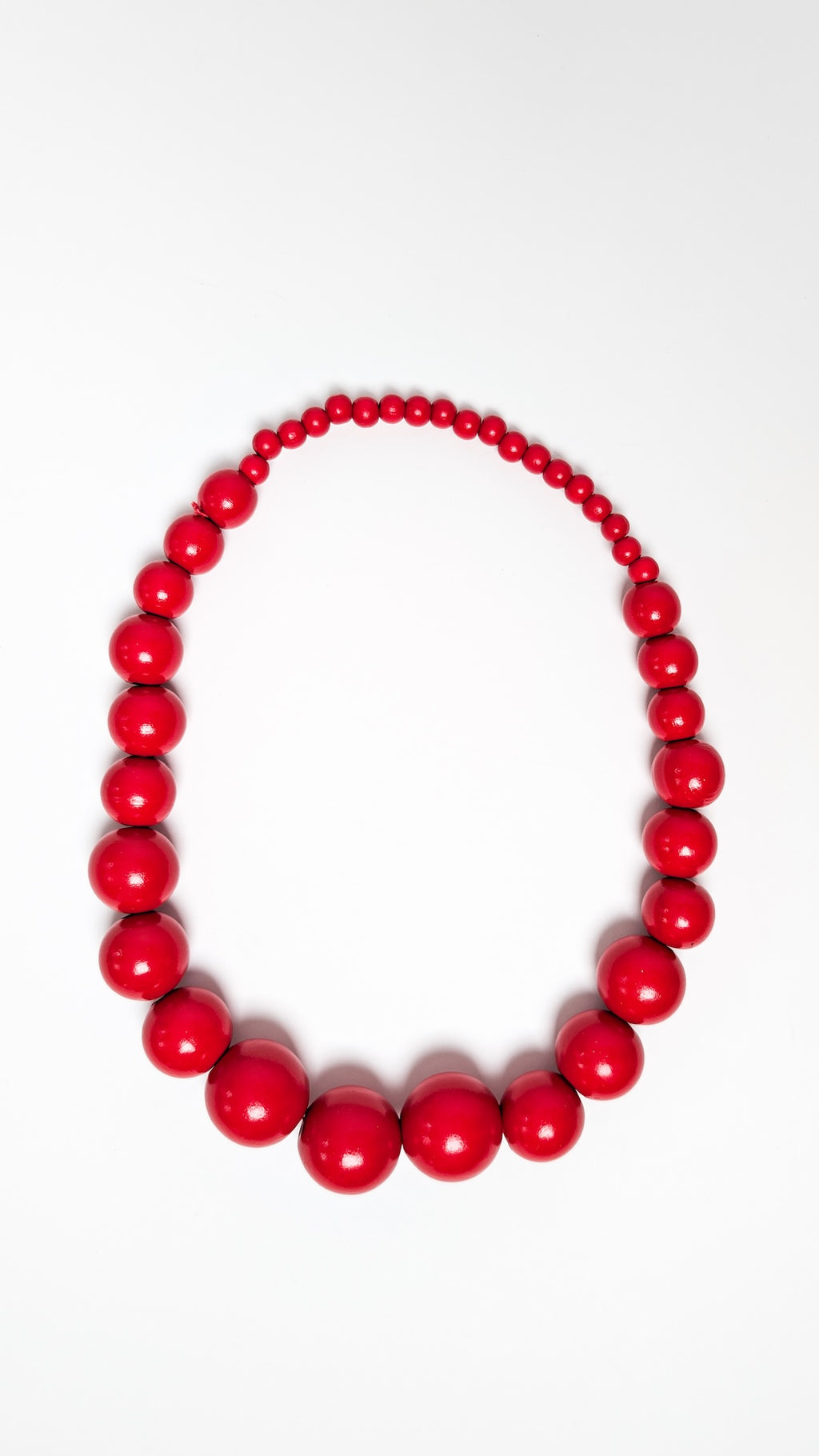Komplet Red Beads