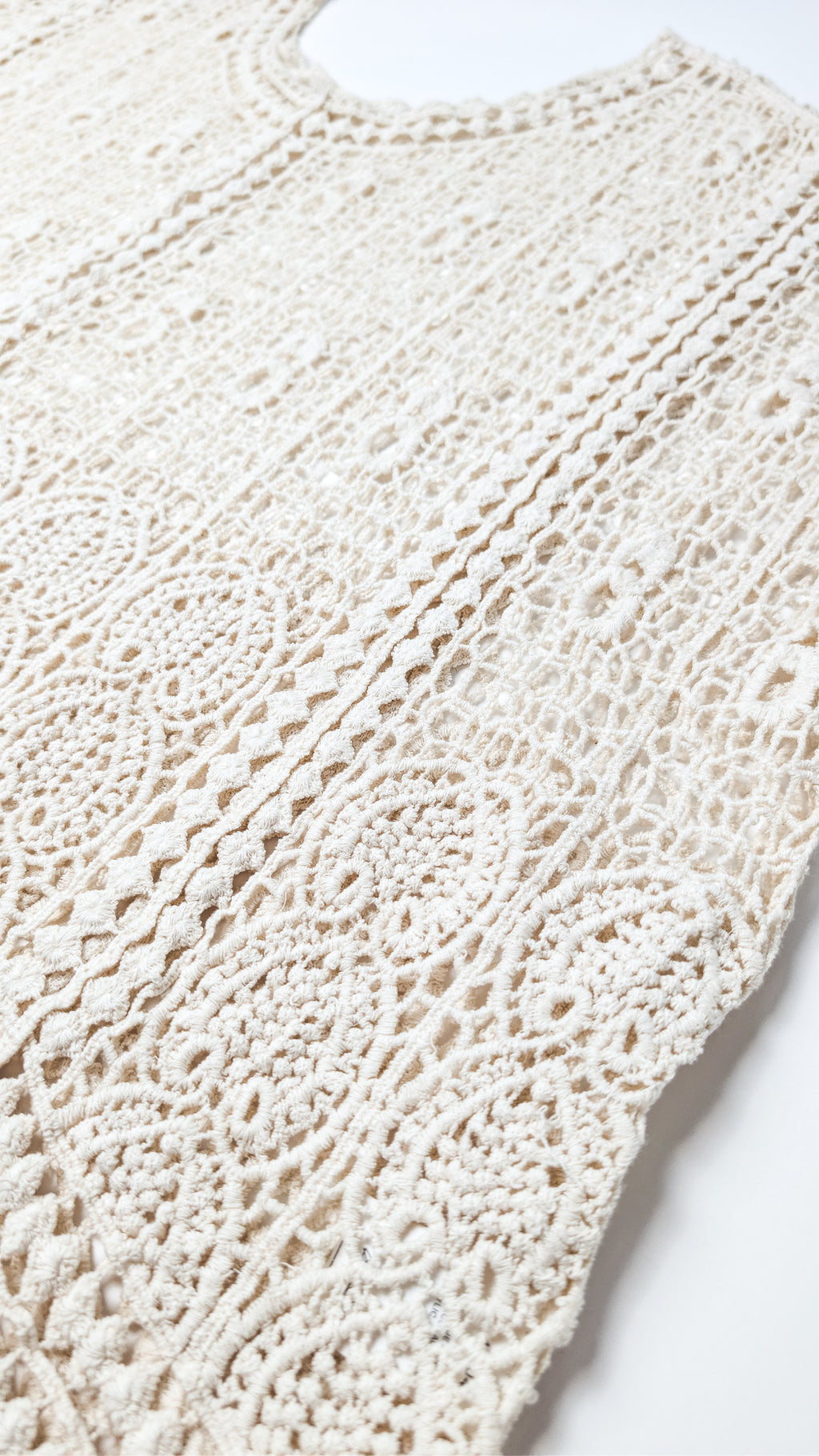 Boho čipkast top s kratkimi rokavi